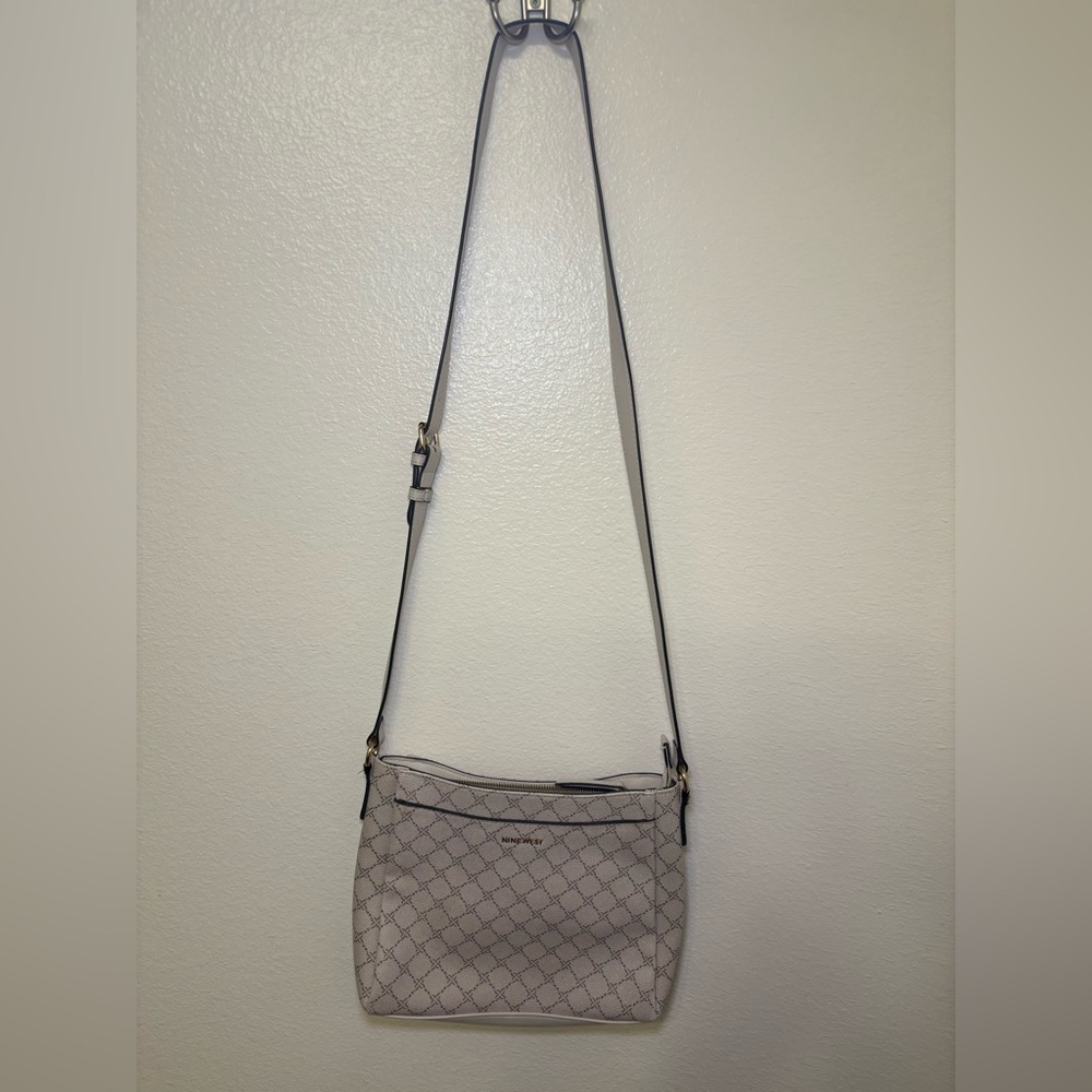 Nine West Crossbody Bag - Cream and Gold - Picture 3 of 6